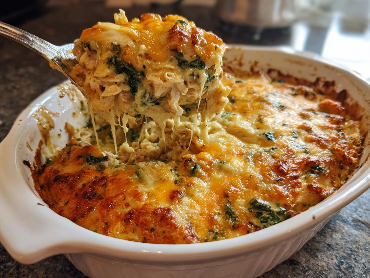 Creamy Low Carb Chicken Casserole
