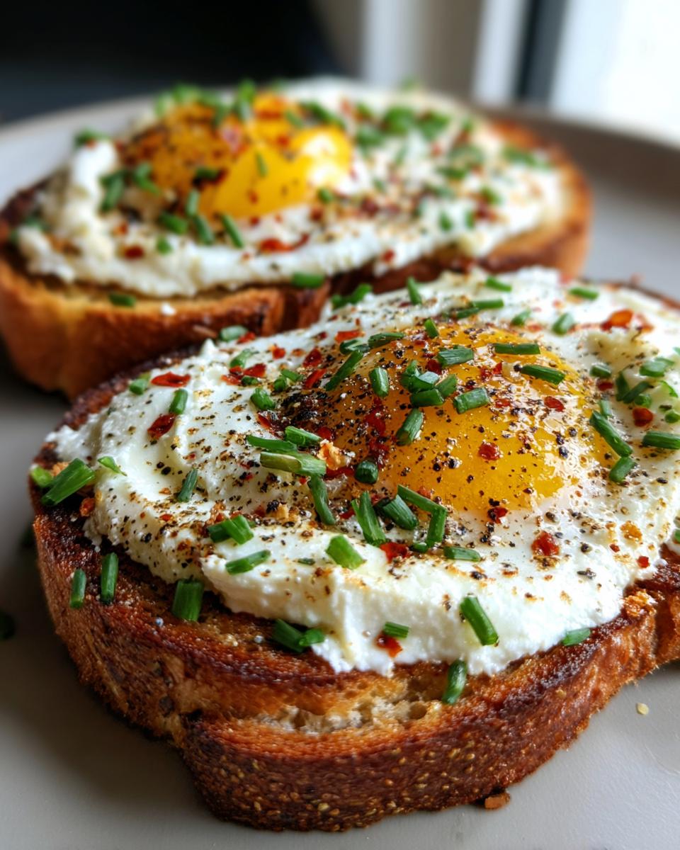 Creamy Ricotta Egg Toast - detail 2
