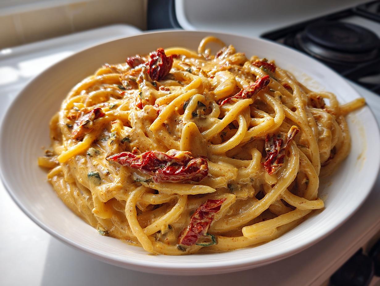 Creamy Sun-Dried Tomato Pasta