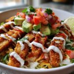 Crispy Fish Taco Bowls