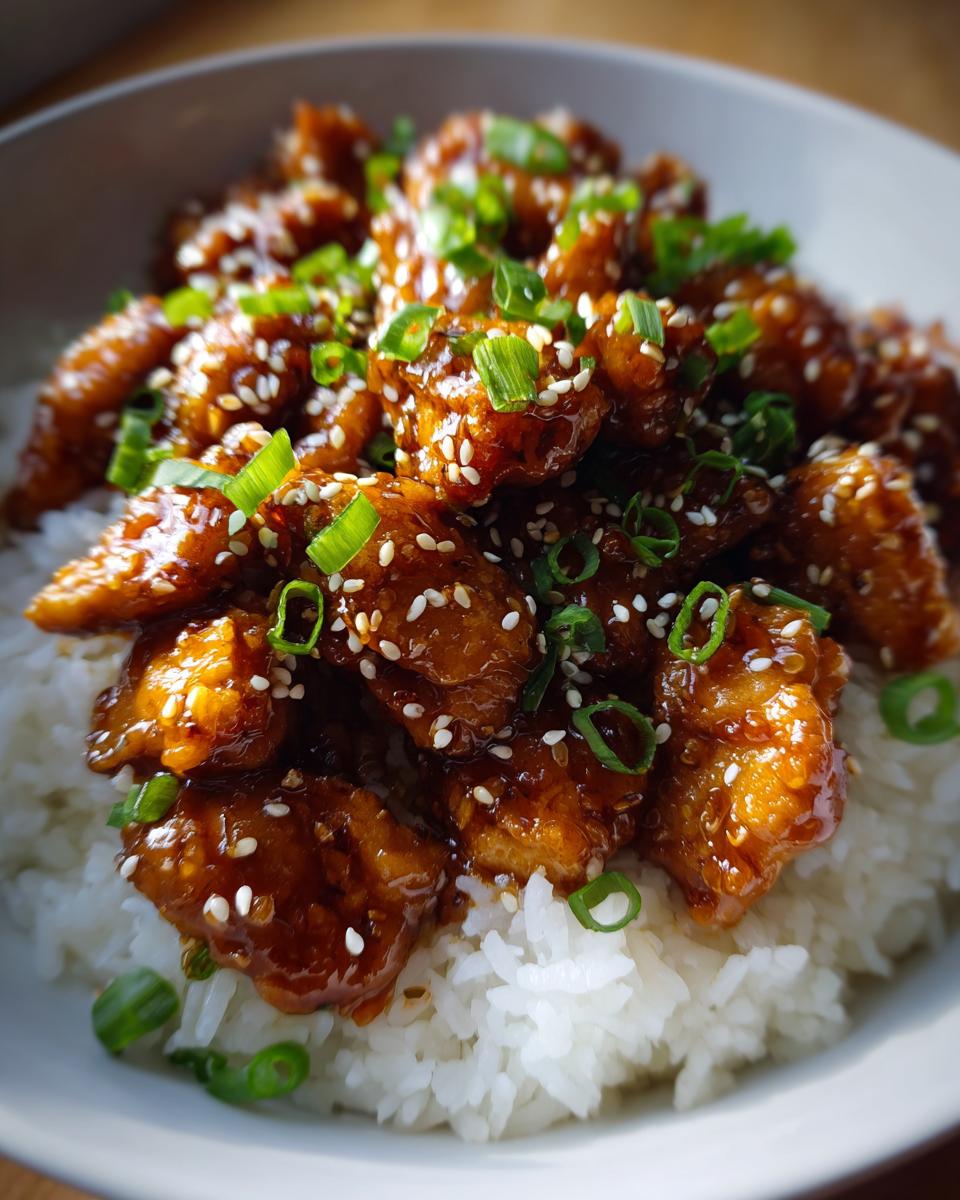 Dump and Go Crockpot Teriyaki Chicken - detail 2