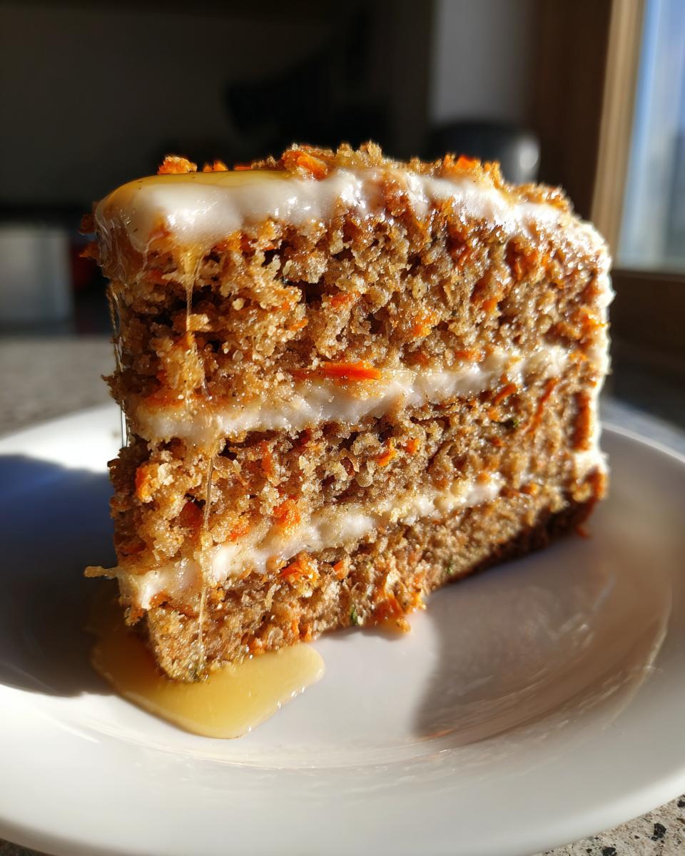 Easy Oatmeal Carrot Cake Recipe - detail 2