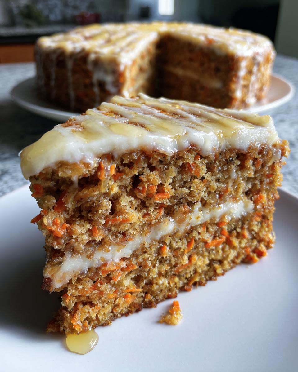 Easy Oatmeal Carrot Cake Recipe - detail 3