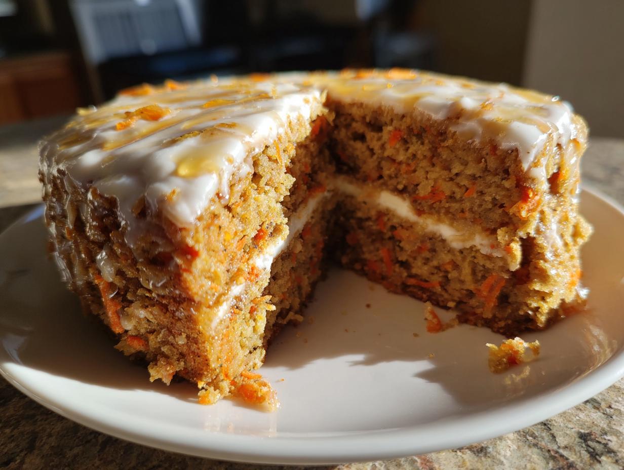 35-Minute Easy Oatmeal Carrot Cake Recipe That’s Irresistible