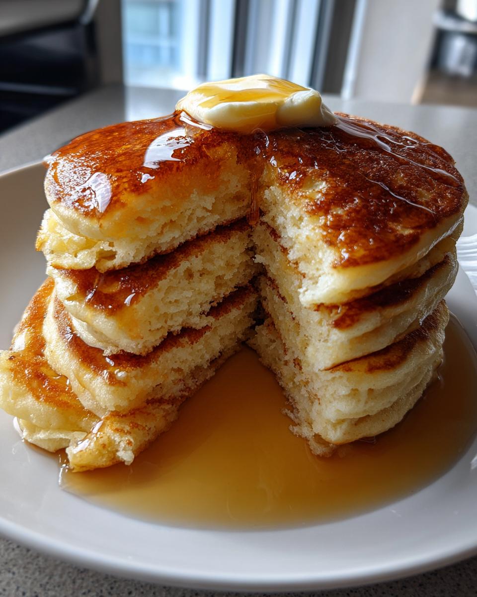 Fluffy American Pancakes - detail 1