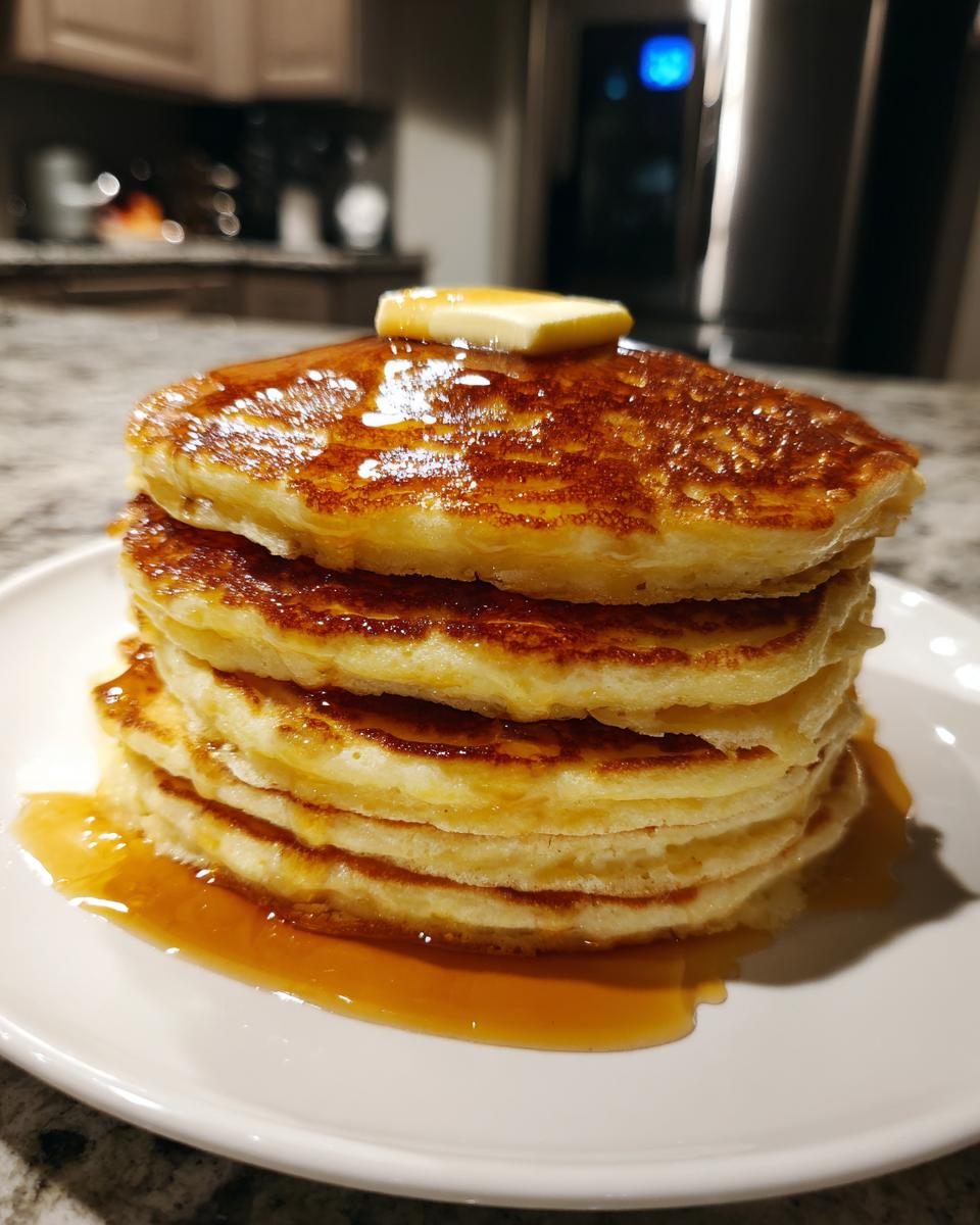 Fluffy American Pancakes - detail 2