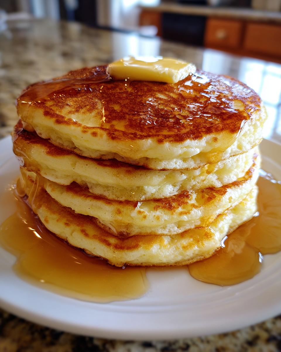 Fluffy American Pancakes - detail 3