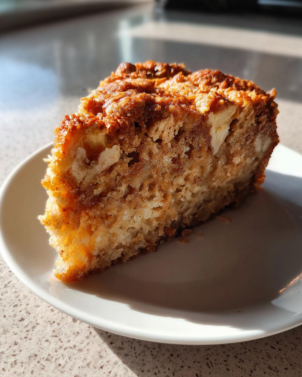 Healthy Breakfast Oatmeal Apple Cake - detail 2