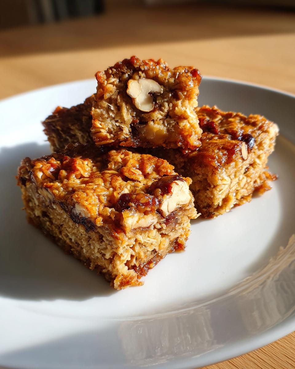 Healthy Oatmeal Breakfast Bars - detail 3