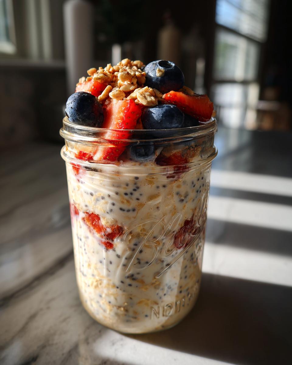 High-Protein Overnight Oats - detail 1
