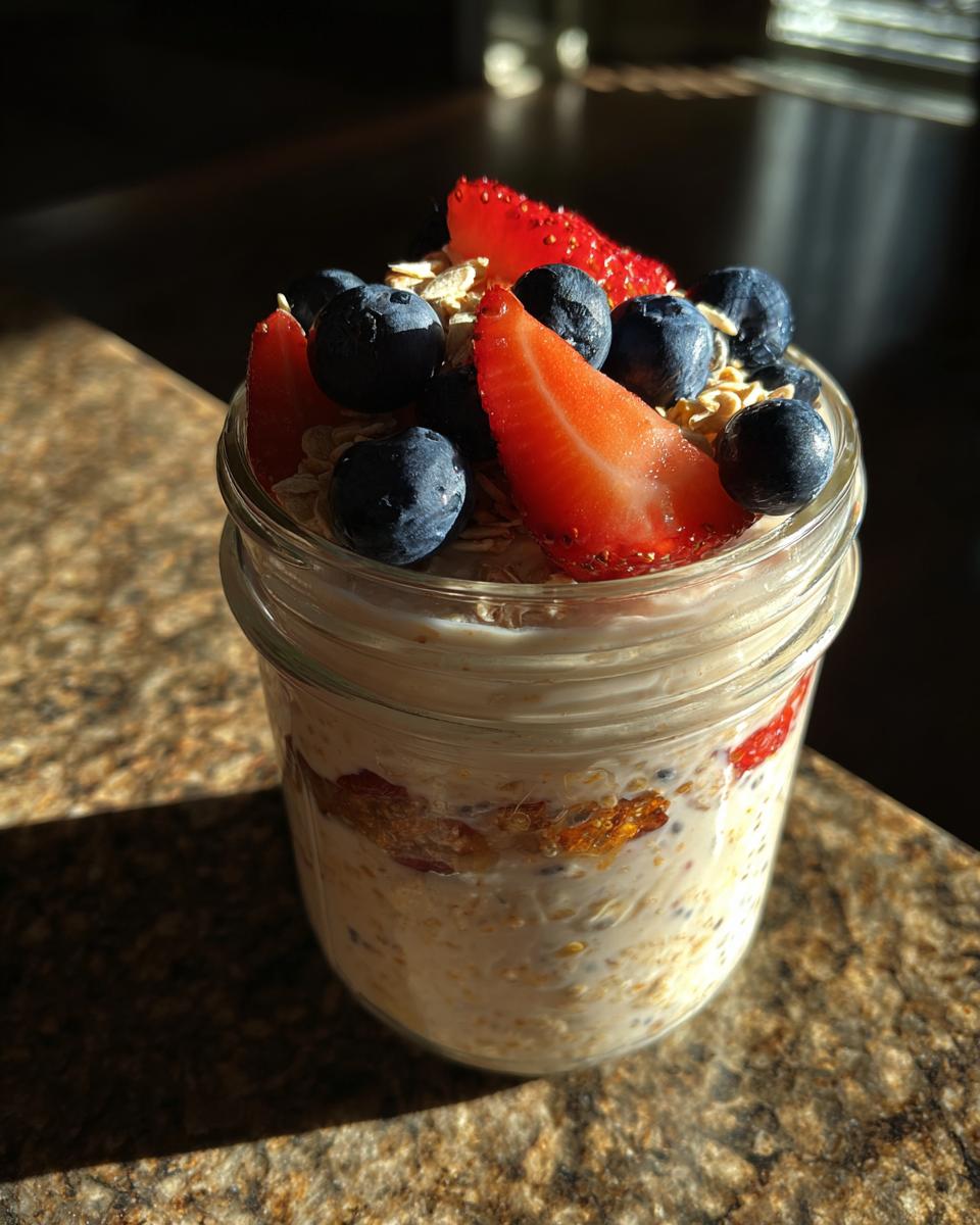 High-Protein Overnight Oats - detail 2