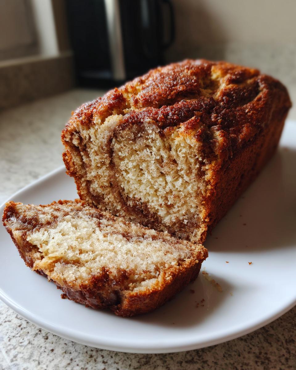 Homemade Cinnamon Swirl Banana Bread - detail 1