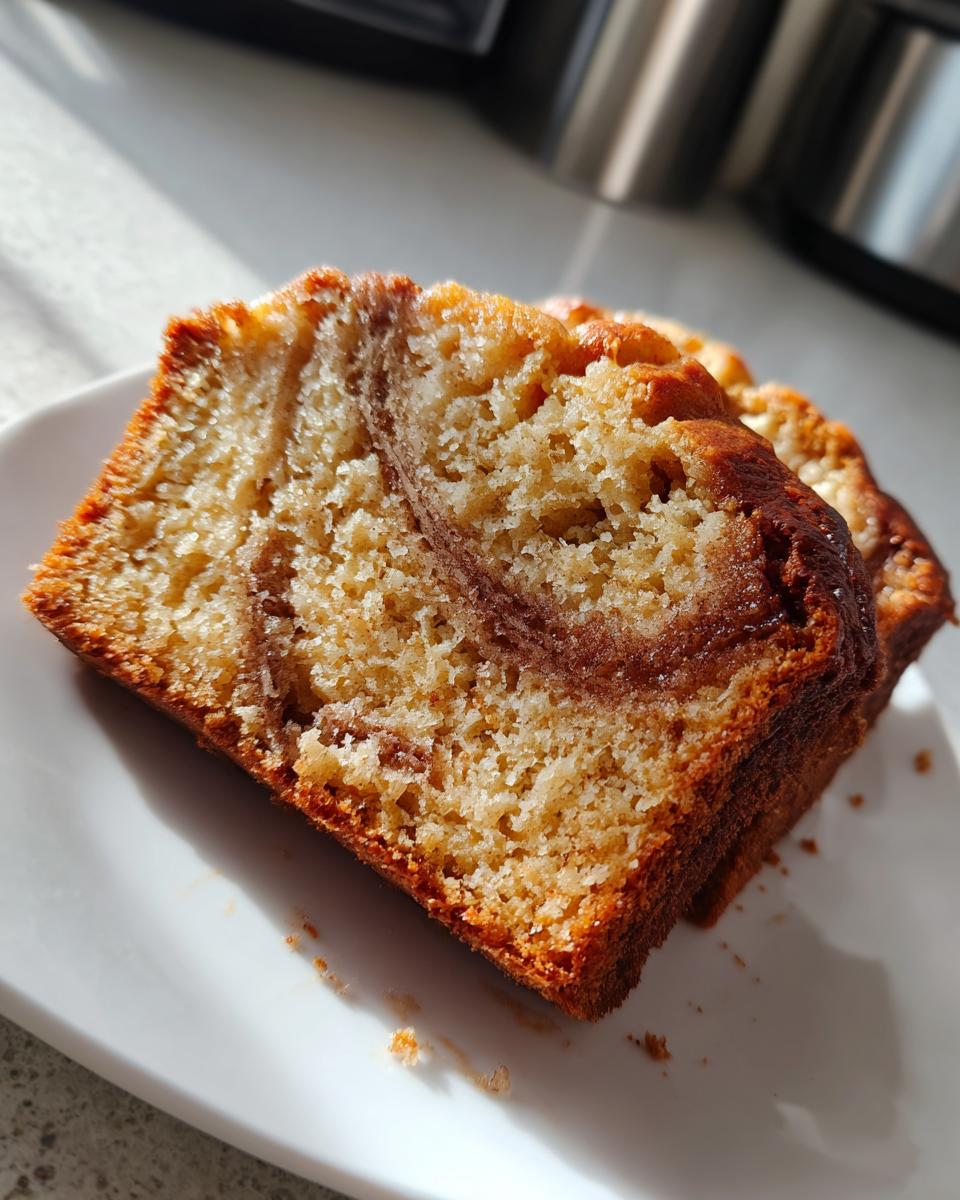 Homemade Cinnamon Swirl Banana Bread - detail 4