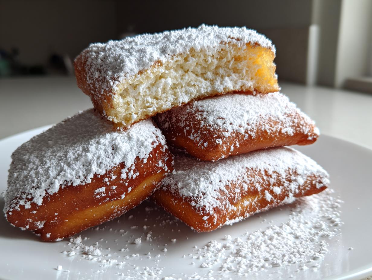 Vanilla French Beignets for Breakfast