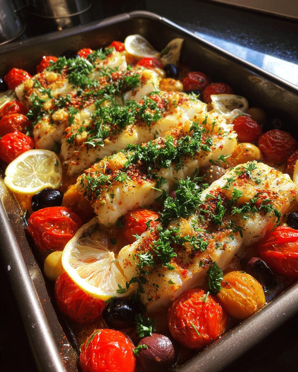 Mediterranean Baked Fish - detail 1