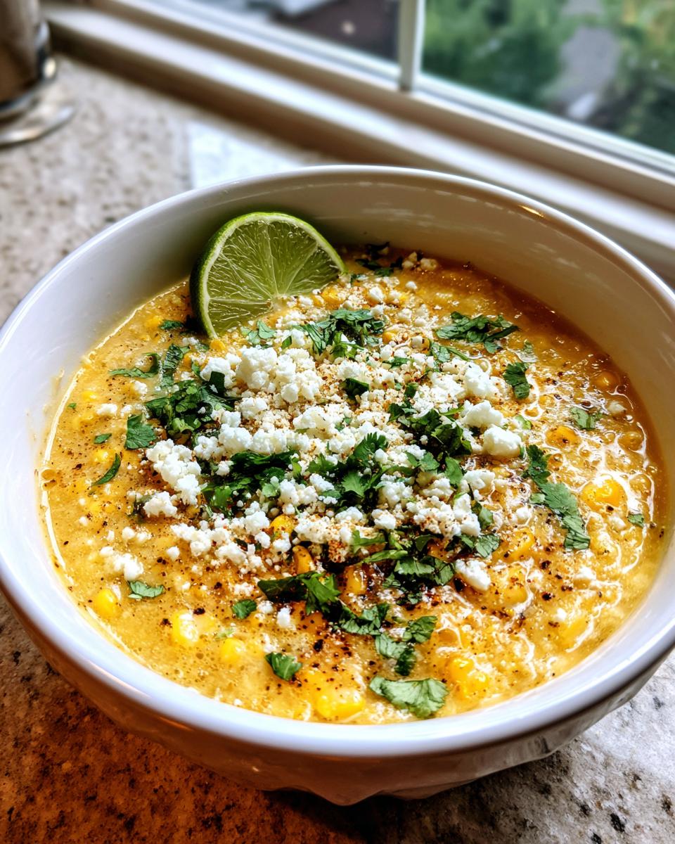 Mexican Street Corn Soup Crockpot - detail 2