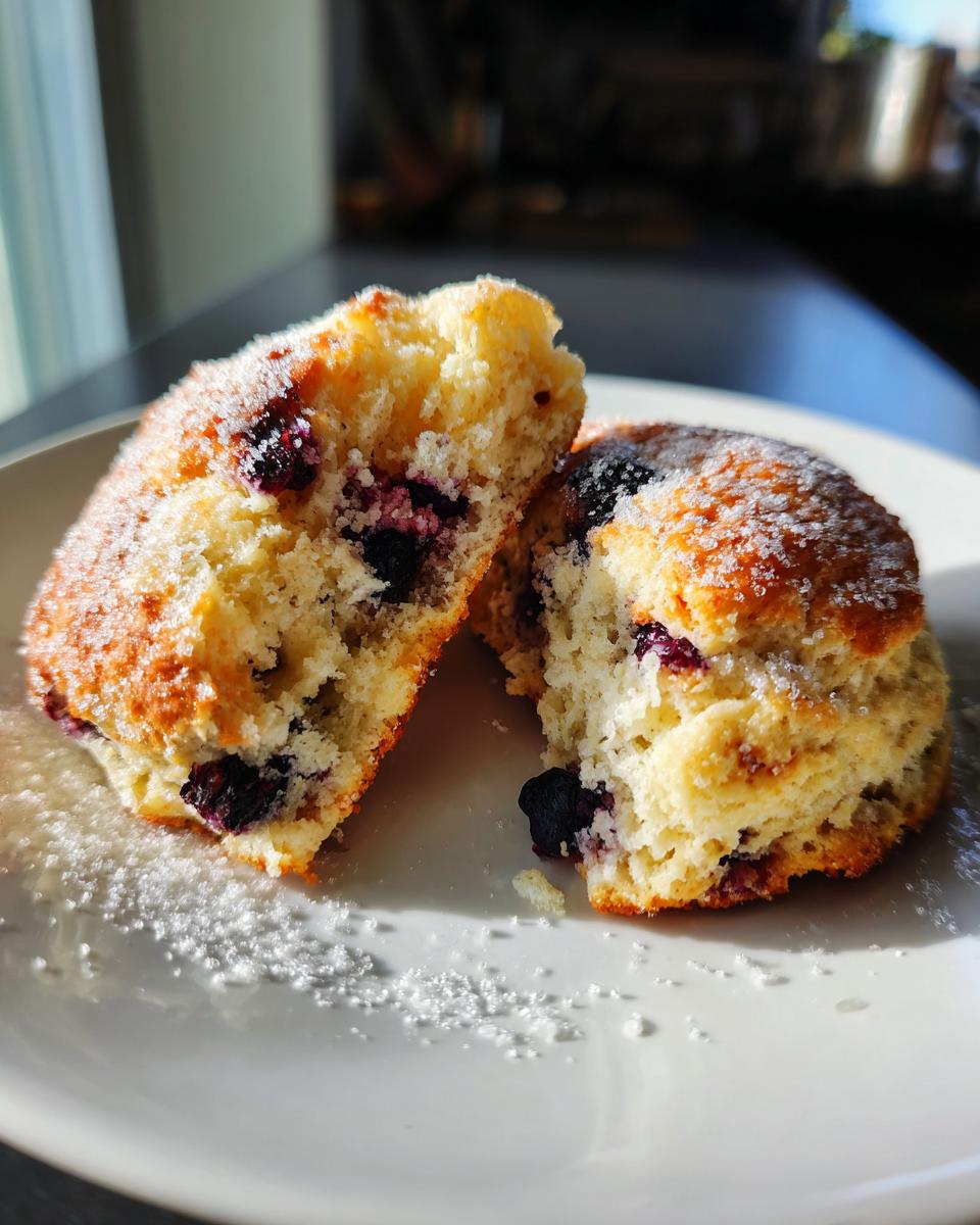 Moist Gluten-Free Blueberry Scones - detail 2