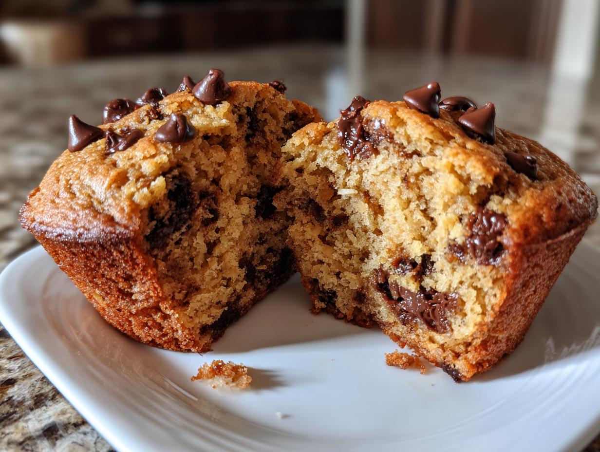 37 Irresistible Mouthwatering Oatmeal Chocolate Chip Morning Muffins