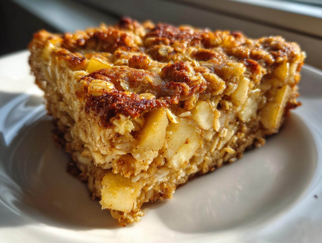 Magical Oatmeal Apple Breakfast Bake in Just 25 Minutes