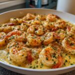 One Pan Creamy Garlic Butter Shrimp