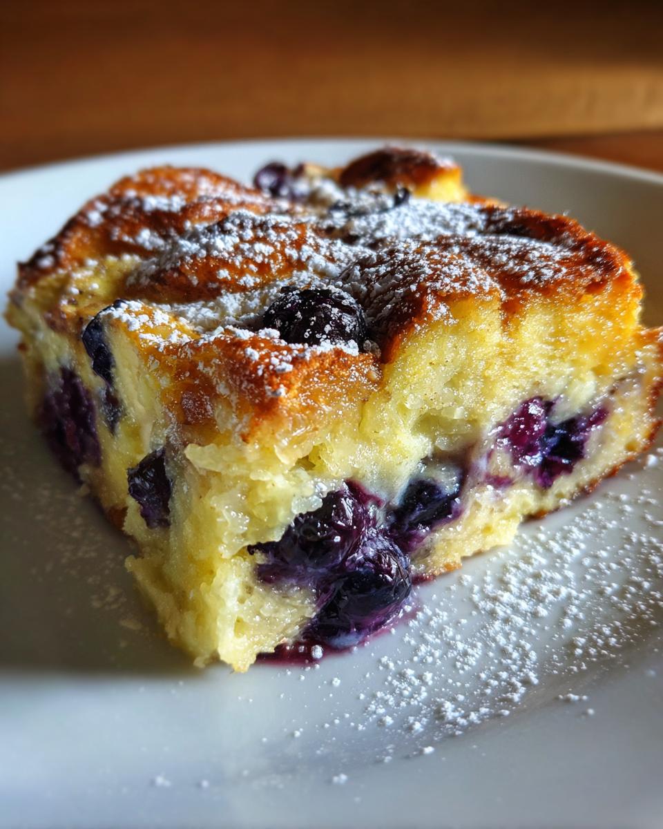 Overnight Blueberry French Toast Casserole - detail 2
