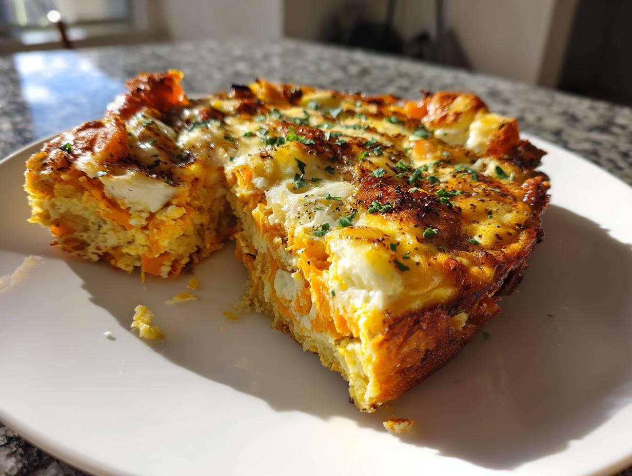 Protein-Packed Sweet Potato Egg Casserole: 12g Protein Per Serving