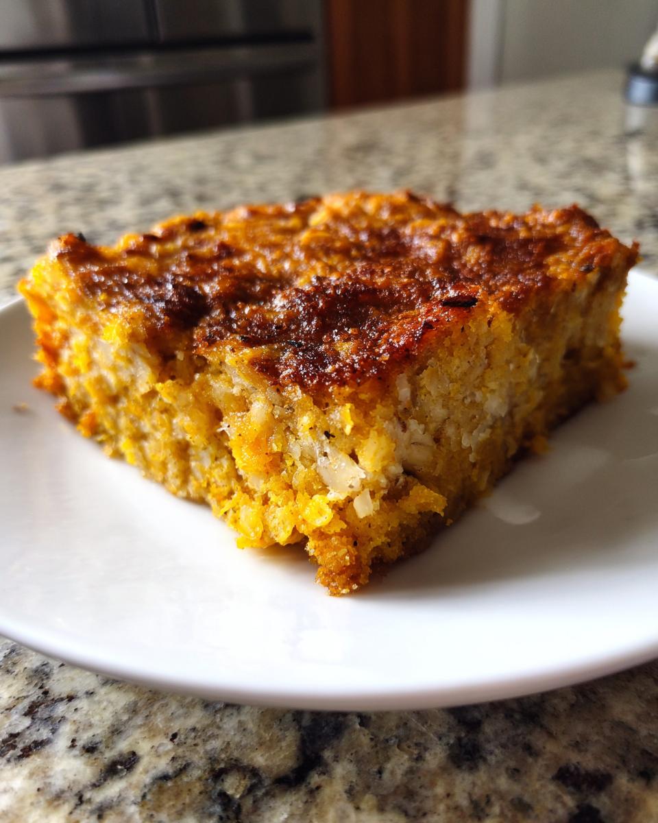 Pumpkin Baked Oatmeal - detail 1