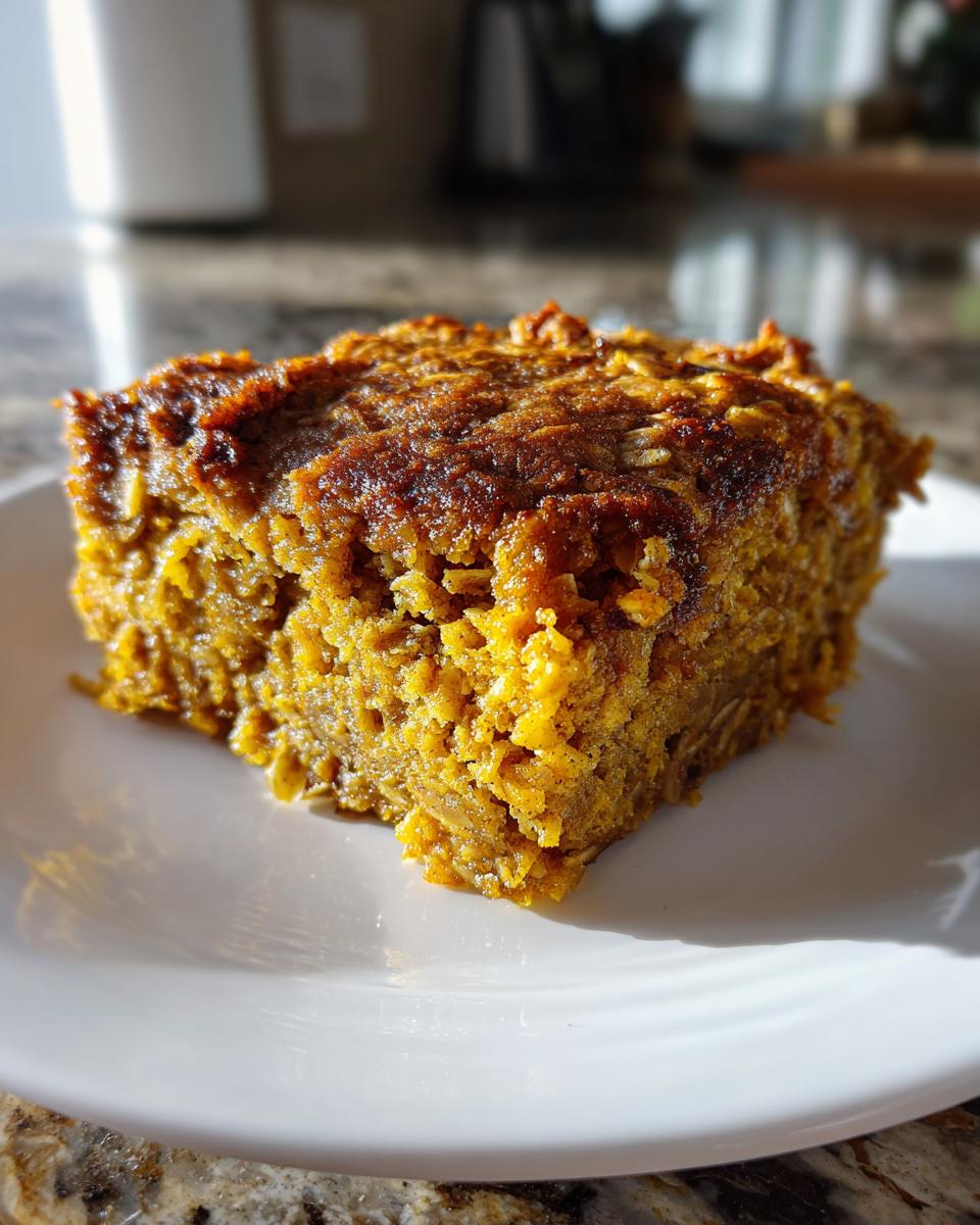 Pumpkin Baked Oatmeal - detail 3