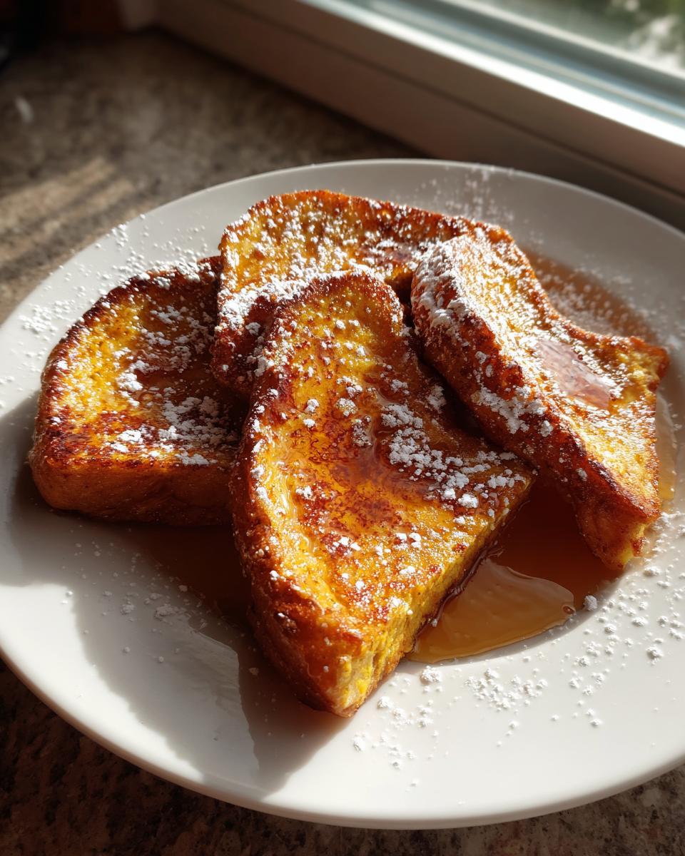 Pumpkin French Toast Breakfast - detail 1