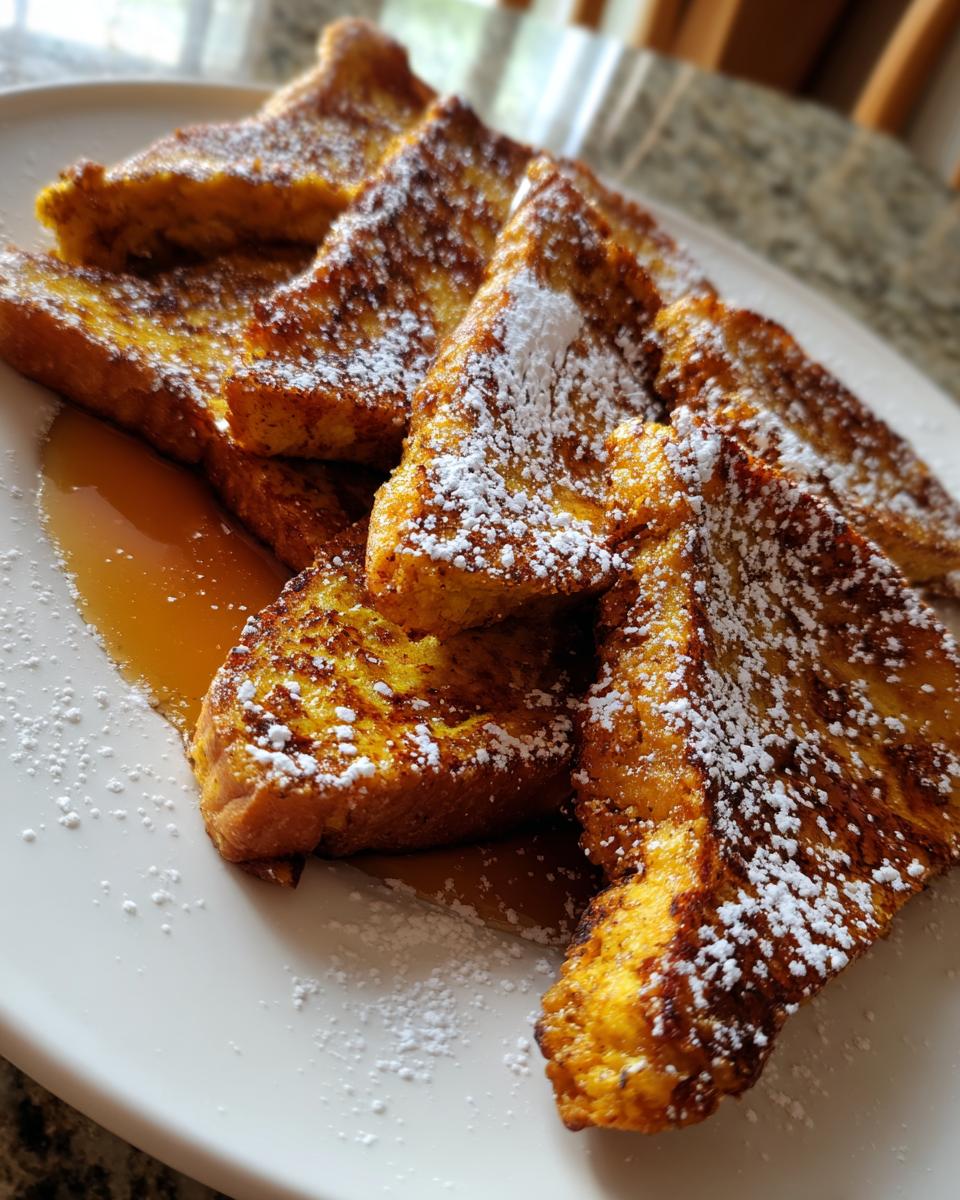 Pumpkin French Toast Breakfast - detail 2