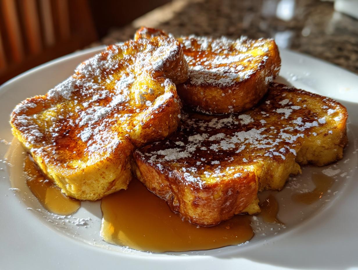 15-Minute Pumpkin French Toast Breakfast That’s Irresistible