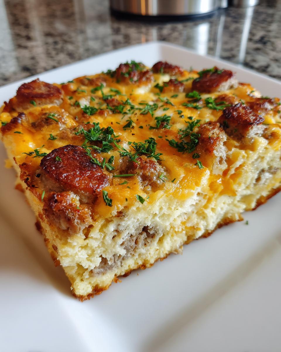 Sausage and Egg Breakfast Casserole - detail 2