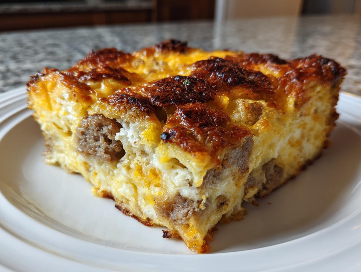 Sausage and Egg Breakfast Casserole