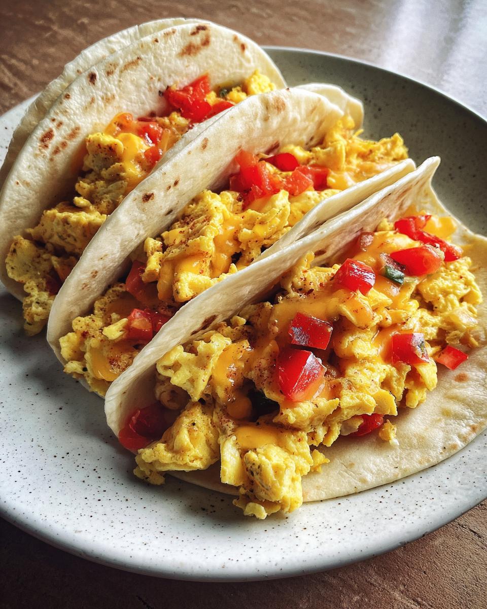 Simple Baked Breakfast Tacos - detail 3