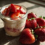 Strawberries and Cream Overnight Oats