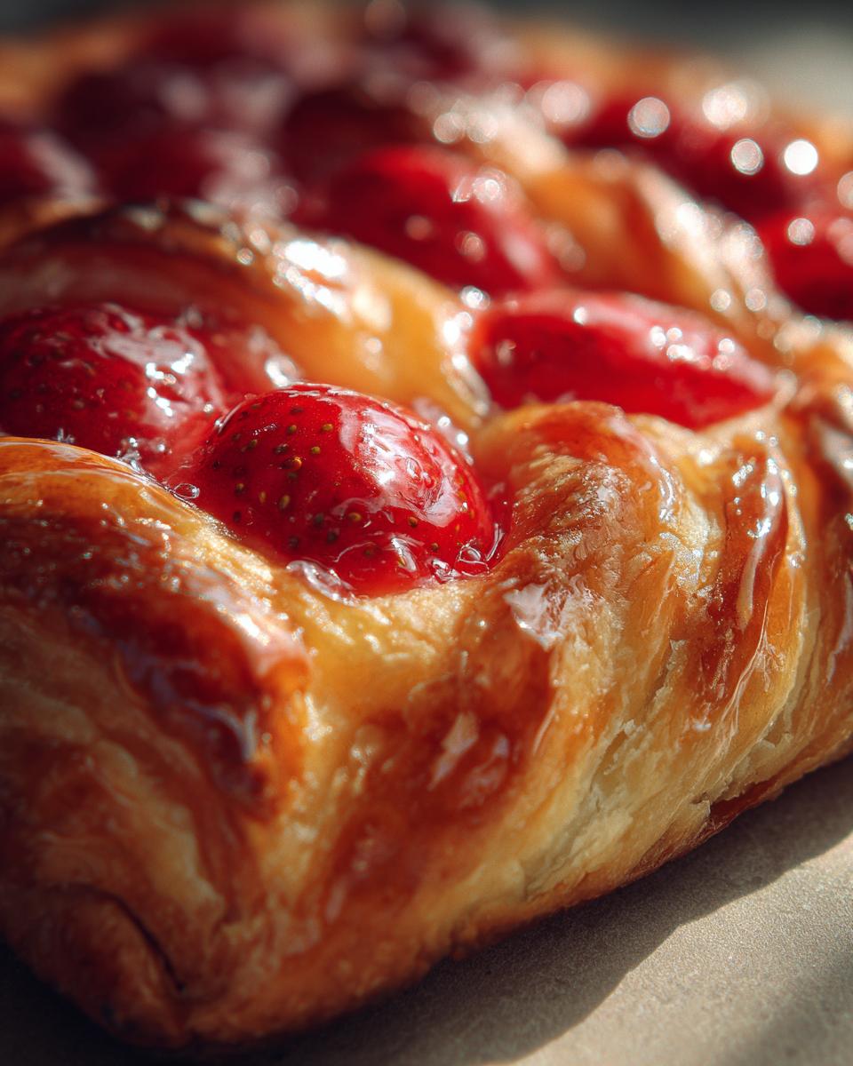 Strawberry Danish recipe - detail 1