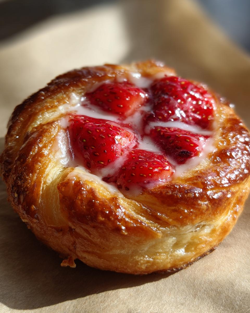 Strawberry Danish recipe - detail 2