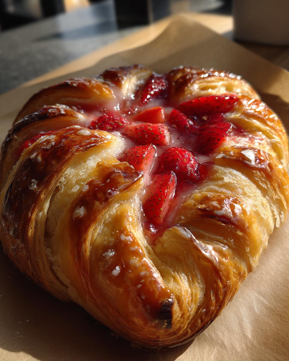 Strawberry Danish recipe - detail 3