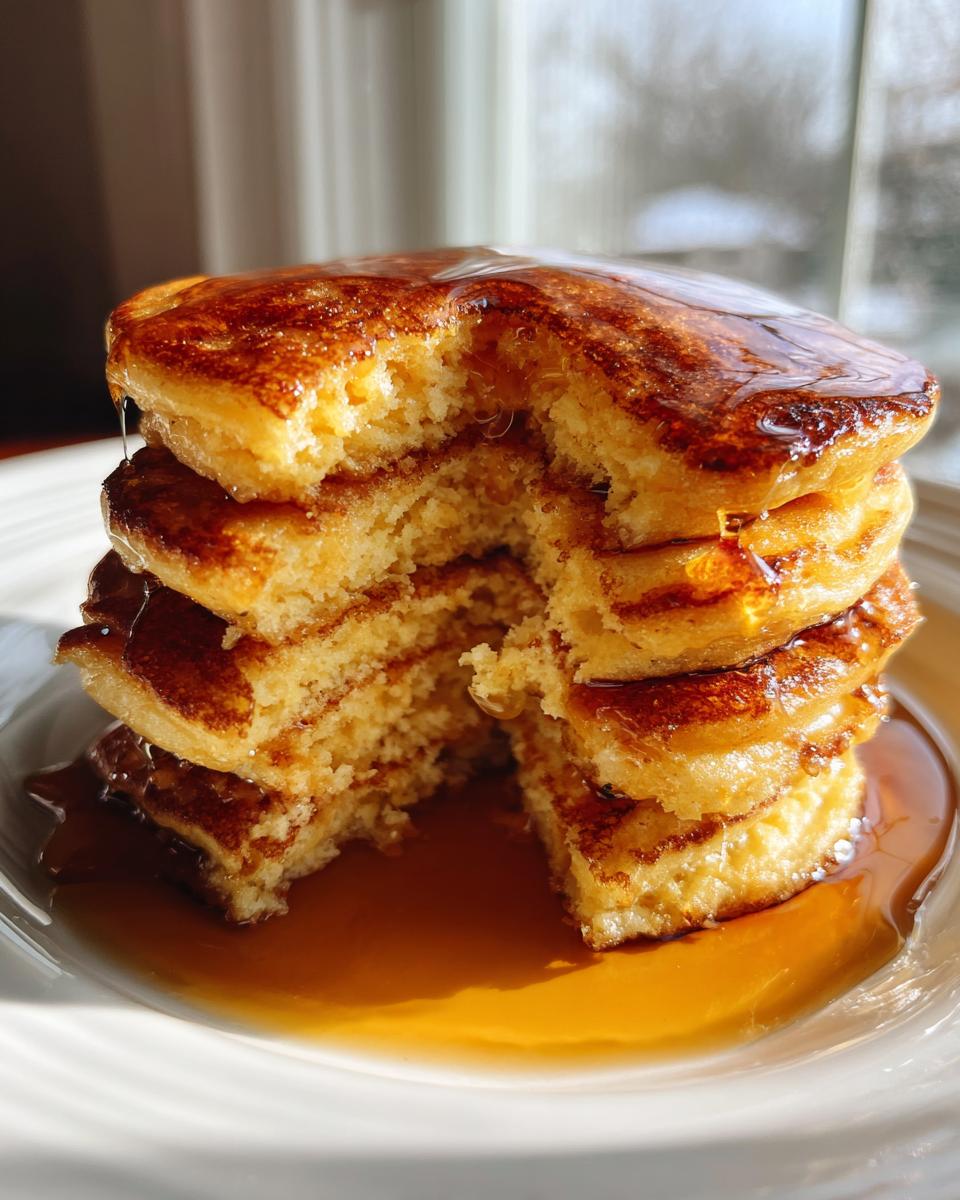 Sweet Coconut Cream Pancakes - detail 2