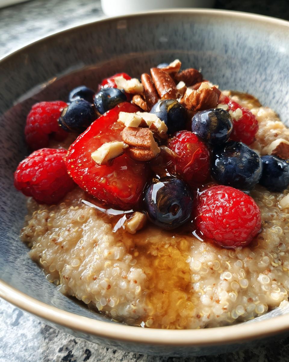 Tasty Quinoa Oatmeal Breakfast - detail 2