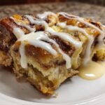 The Easiest Cinnamon Roll Breakfast Bake