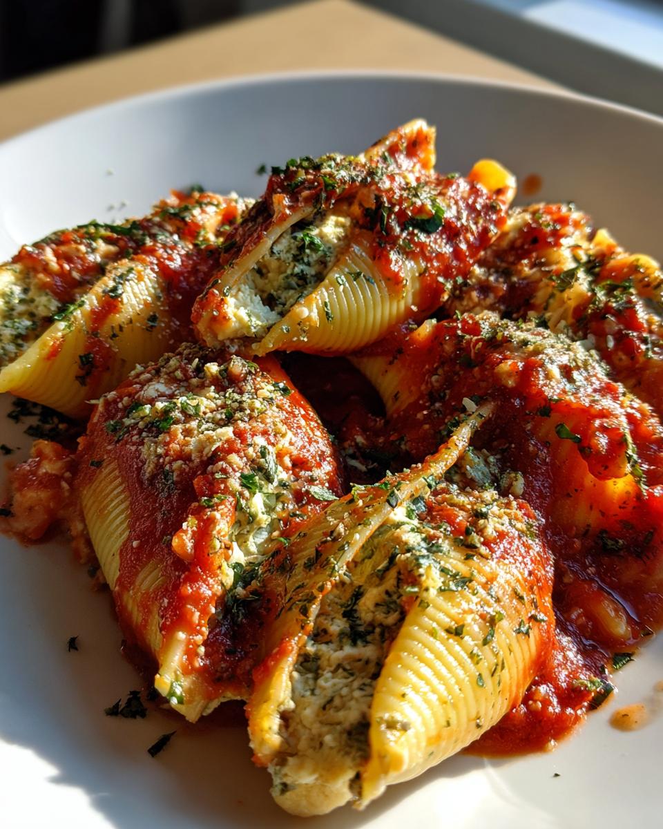 Vegan Stuffed Shells - detail 2