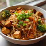 Vegan Teriyaki Noodle Bowl