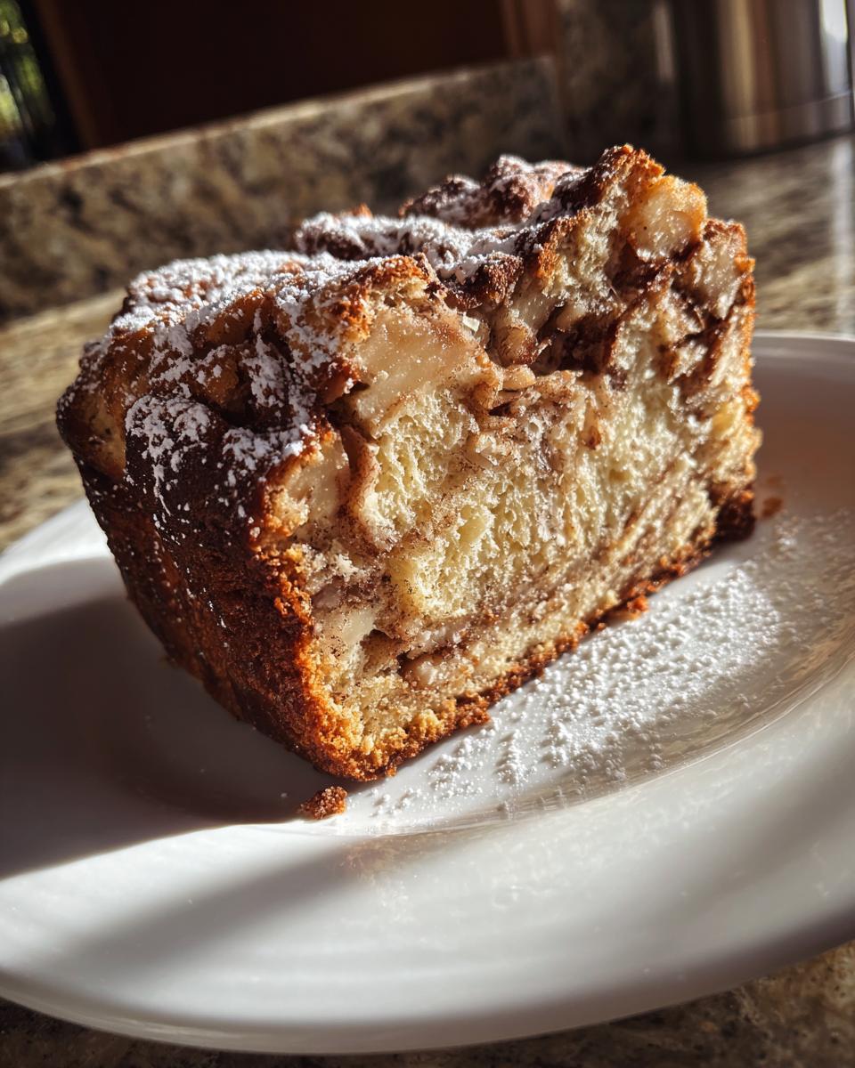 cinnamon swirl Apple Bread - detail 1