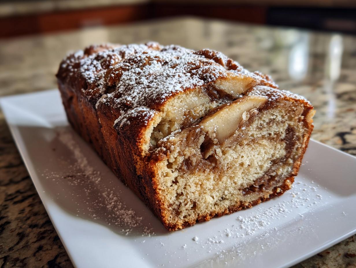Magical Cinnamon Swirl Apple Bread Recipe with 2 Apples