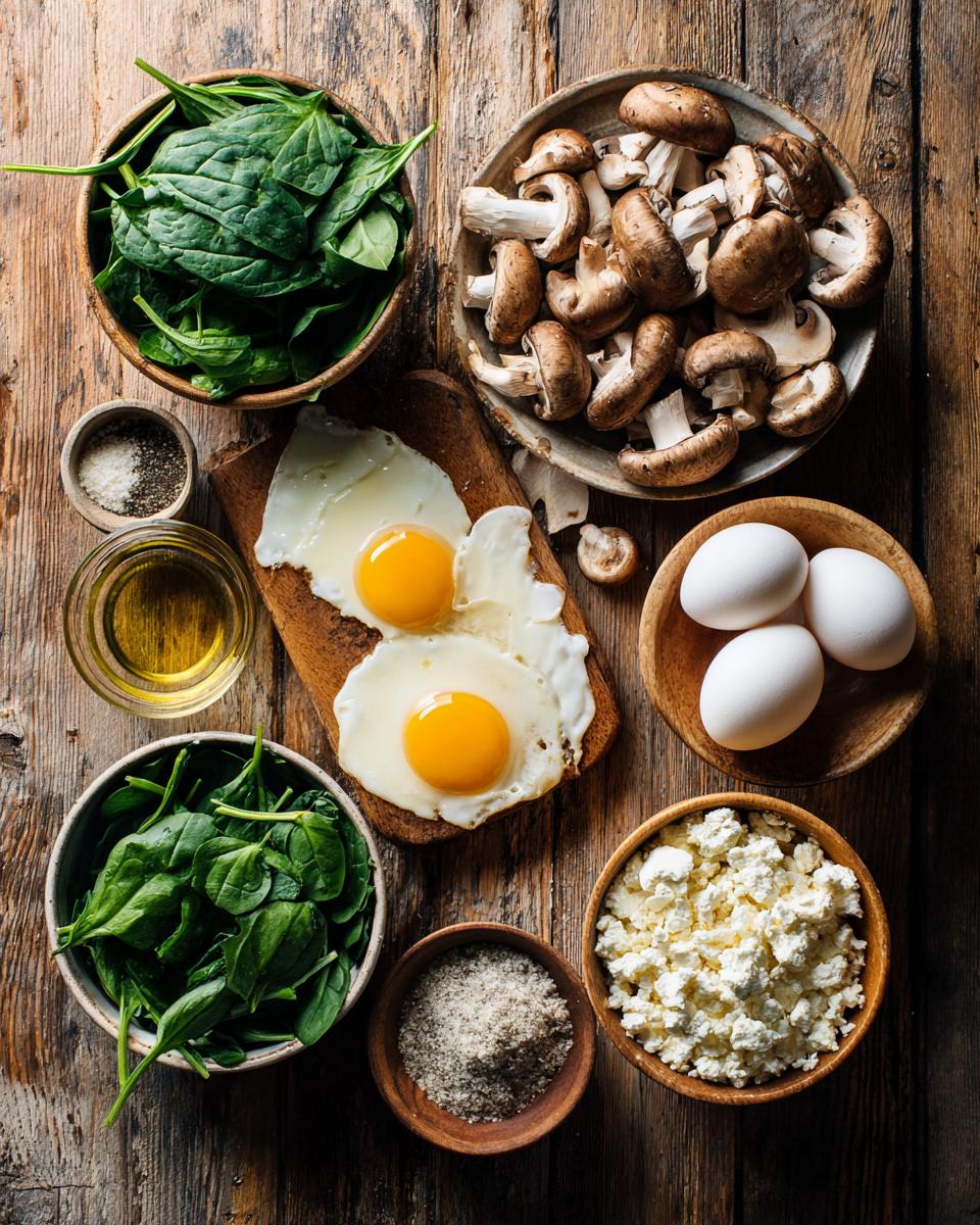 Baked Eggs Napoleon - detail 1