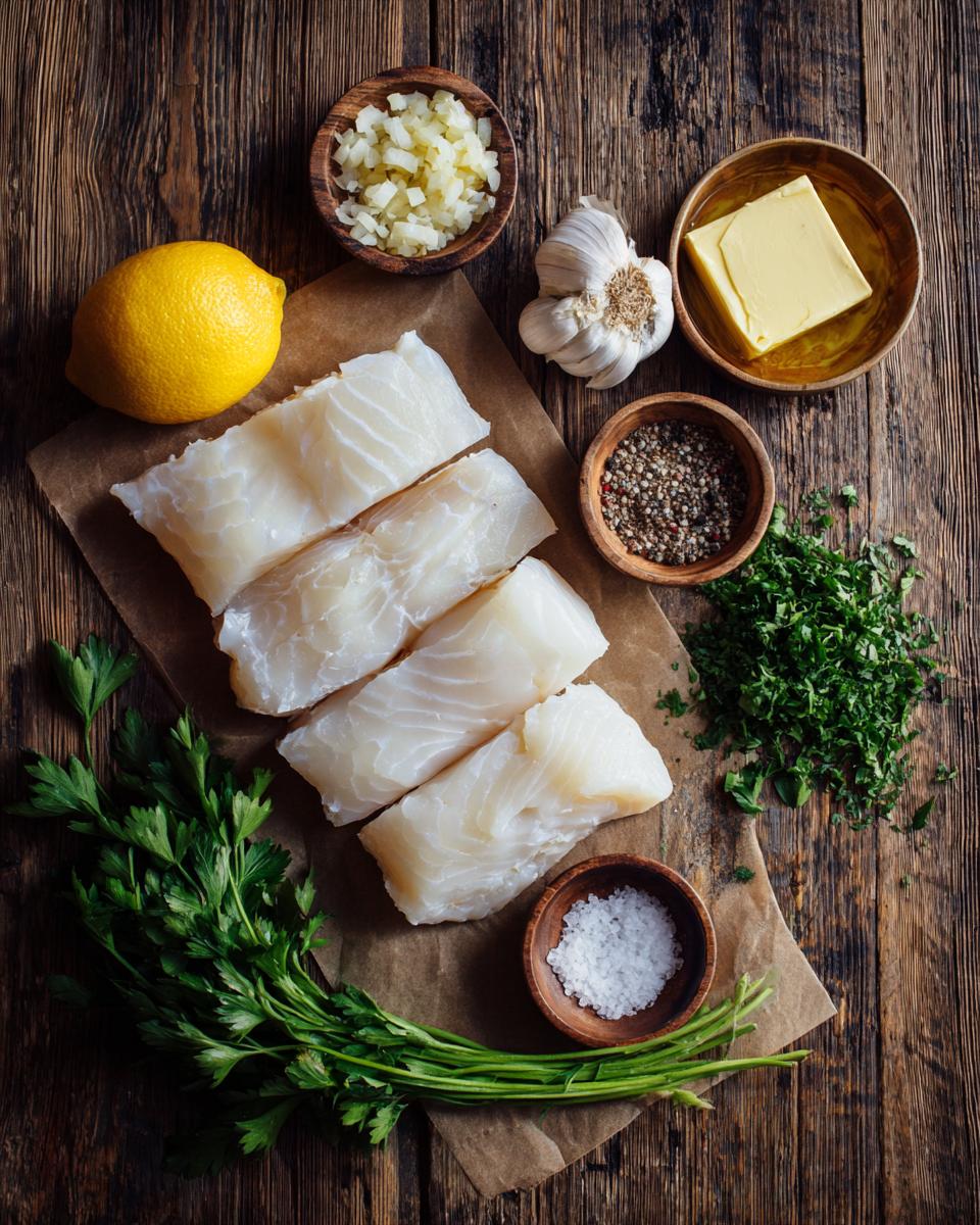 Lemon Garlic Butter Cod Recipe - detail 1