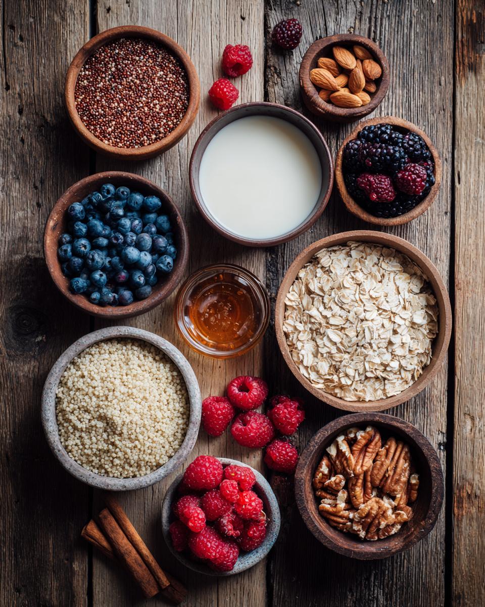 Tasty Quinoa Oatmeal Breakfast - detail 1
