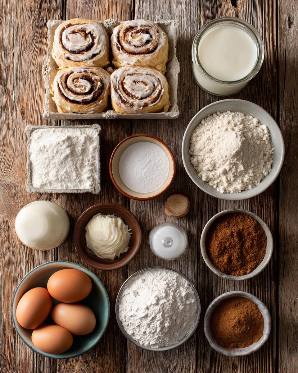 The Easiest Cinnamon Roll Breakfast Bake - detail 1