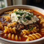 BEST EVER One-Pot Lasagna Soup Recipe